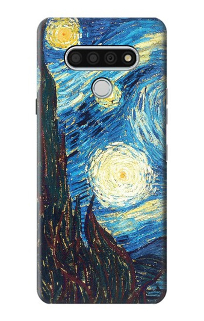 W0582 Van Gogh Starry Nights Hard Case and Leather Flip Case For LG Stylo 6