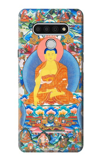 W1256 Buddha Paint Hard Case and Leather Flip Case For LG Stylo 6