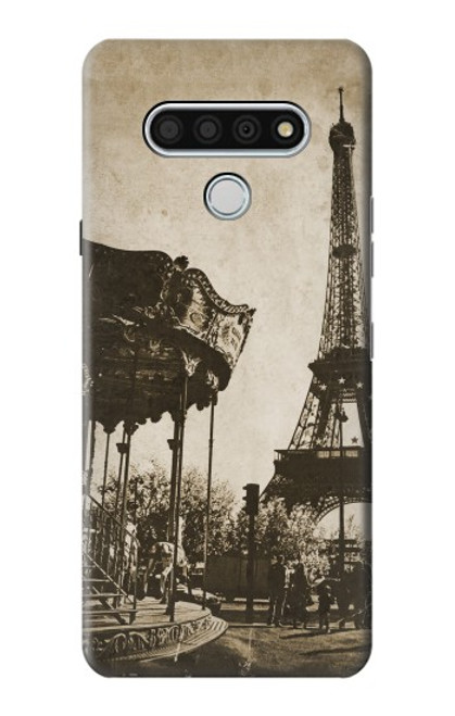 W2174 Eiffel Tower Vintage Paris Hard Case and Leather Flip Case For LG Stylo 6