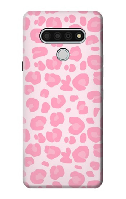 W2213 Pink Leopard Pattern Hard Case and Leather Flip Case For LG Stylo 6