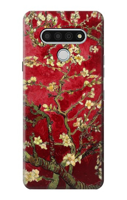 W2414 Red Blossoming Almond Tree Van Gogh Hard Case and Leather Flip Case For LG Stylo 6