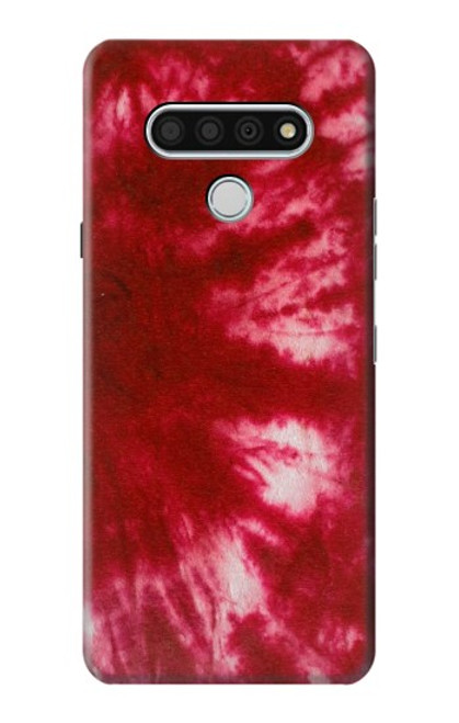 W2480 Tie Dye Red Hard Case and Leather Flip Case For LG Stylo 6