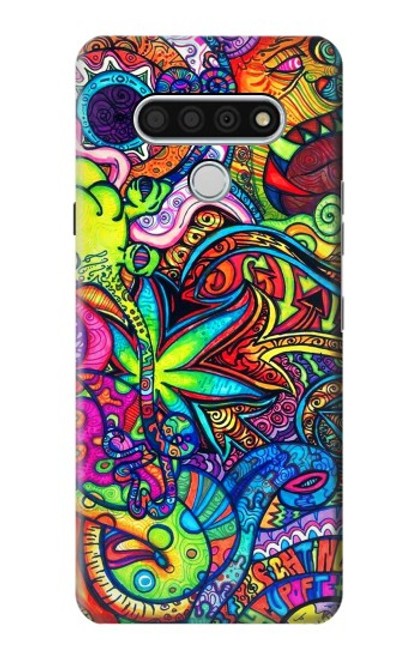 W3255 Colorful Art Pattern Hard Case and Leather Flip Case For LG Stylo 6