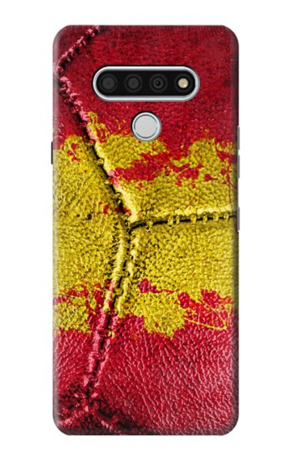 W3315 Spain Flag Vintage Football Graphic Hard Case and Leather Flip Case For LG Stylo 6