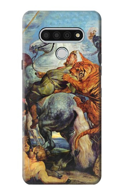 W3331 Peter Paul Rubens Tiger und Lowenjagd Hard Case and Leather Flip Case For LG Stylo 6