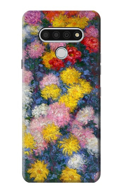 W3342 Claude Monet Chrysanthemums Hard Case and Leather Flip Case For LG Stylo 6