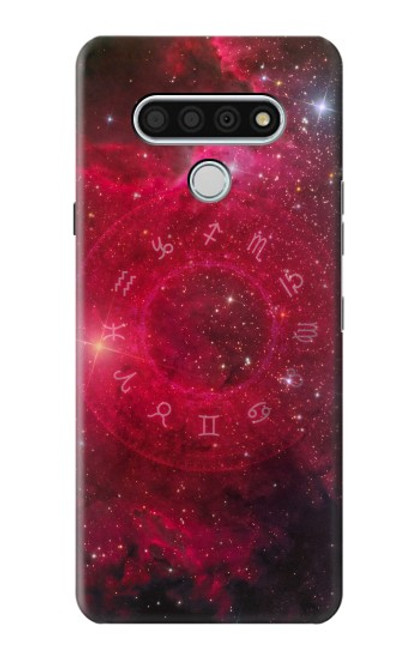 W3368 Zodiac Red Galaxy Hard Case and Leather Flip Case For LG Stylo 6