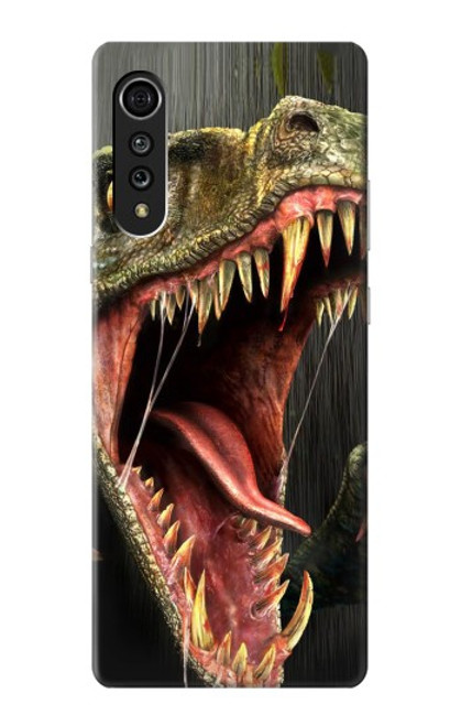 W0923 T-Rex Dinosaur Hard Case and Leather Flip Case For LG Velvet