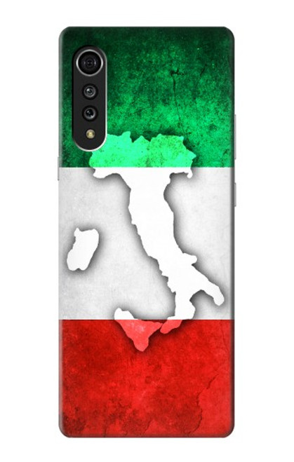 W2338 Italy Flag Hard Case and Leather Flip Case For LG Velvet