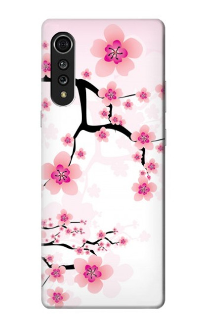 W2359 Plum Blossom Hard Case and Leather Flip Case For LG Velvet