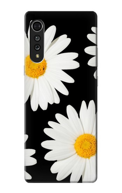 W2477 Daisy flower Hard Case and Leather Flip Case For LG Velvet