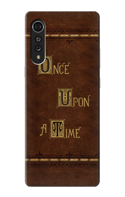 W2643 Once Upon A Time Book Hard Case and Leather Flip Case For LG Velvet