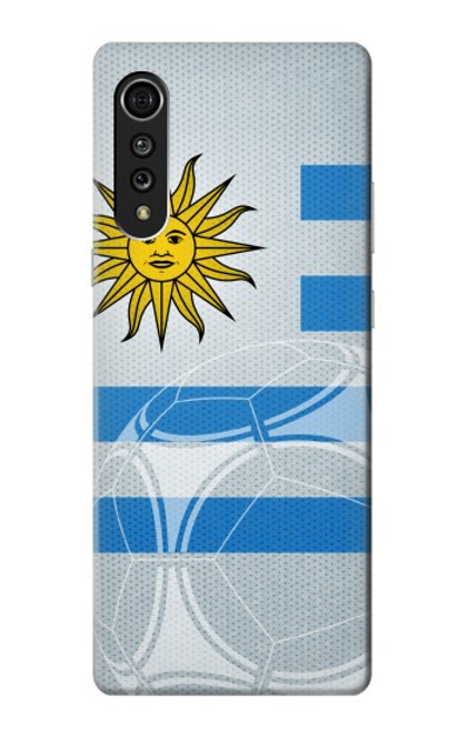 W2995 Uruguay Football Soccer Hard Case and Leather Flip Case For LG Velvet