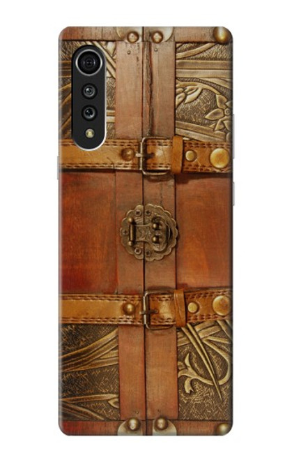 W3012 Treasure Chest Hard Case and Leather Flip Case For LG Velvet