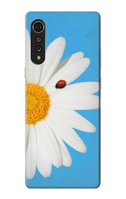 W3043 Vintage Daisy Lady Bug Hard Case and Leather Flip Case For LG Velvet