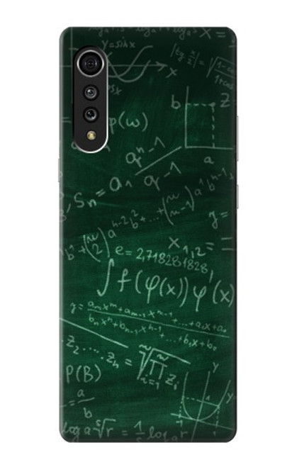 W3190 Math Formula Greenboard Hard Case and Leather Flip Case For LG Velvet