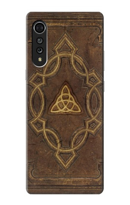 W3219 Spell Book Cover Hard Case and Leather Flip Case For LG Velvet