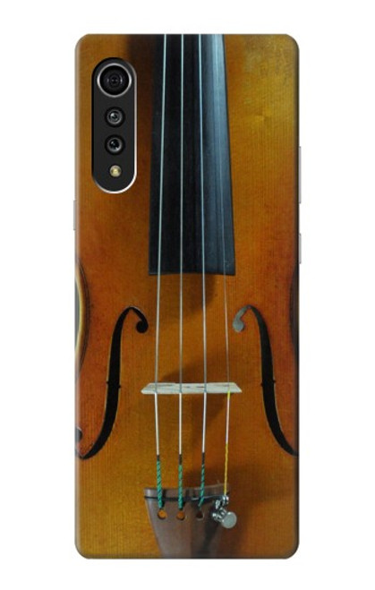 W3234 Violin Hard Case and Leather Flip Case For LG Velvet