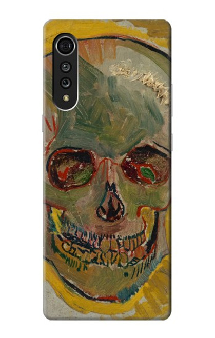 W3359 Vincent Van Gogh Skull Hard Case and Leather Flip Case For LG Velvet