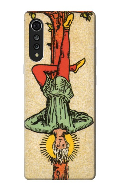 W3377 Tarot Card Hanged Man Hard Case and Leather Flip Case For LG Velvet