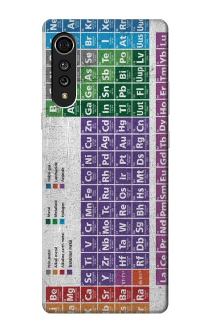 W3383 Periodic Table Hard Case and Leather Flip Case For LG Velvet