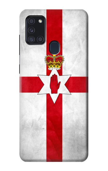 W2972 Northern Ireland Football Hard Case and Leather Flip Case For Samsung Galaxy A21s