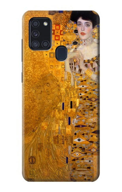 W3332 Gustav Klimt Adele Bloch Bauer Hard Case and Leather Flip Case For Samsung Galaxy A21s