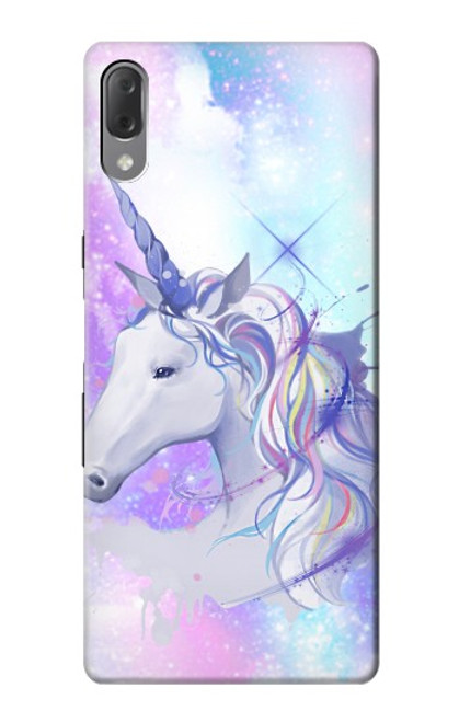 W3375 Unicorn Hard Case and Leather Flip Case For Sony Xperia L3