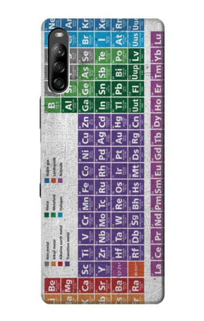 W3383 Periodic Table Hard Case and Leather Flip Case For Sony Xperia L4