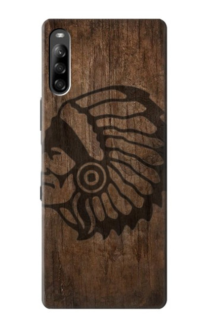 W3443 Indian Head Hard Case and Leather Flip Case For Sony Xperia L4