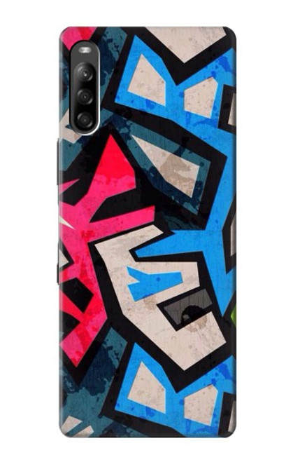 W3445 Graffiti Street Art Hard Case and Leather Flip Case For Sony Xperia L4