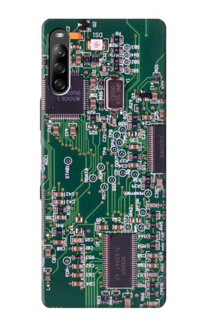 W3519 Electronics Circuit Board Graphic Hard Case and Leather Flip Case For Sony Xperia L4