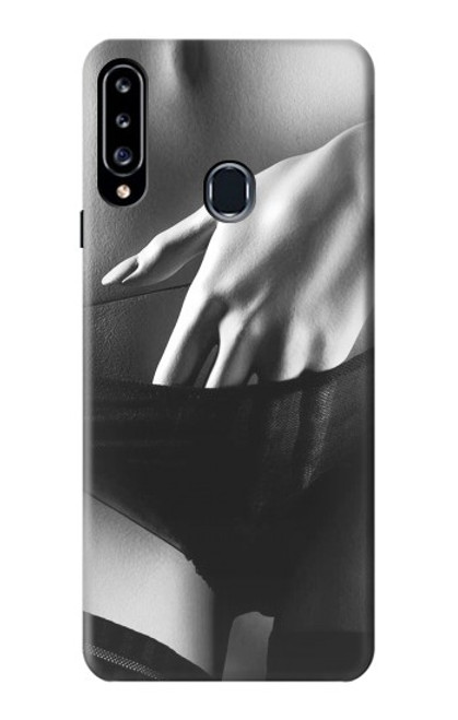 W0547 Sexy Man Hard Case and Leather Flip Case For Samsung Galaxy A20s