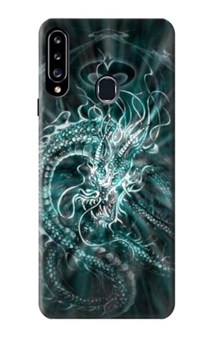 W1006 Digital Chinese Dragon Hard Case and Leather Flip Case For Samsung Galaxy A20s