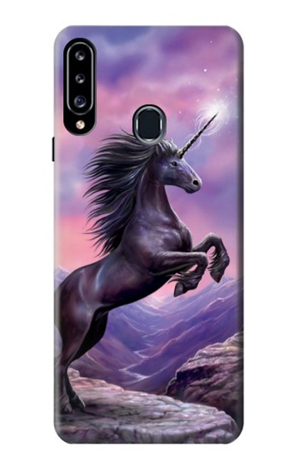 W1461 Unicorn Fantasy Horse Hard Case and Leather Flip Case For Samsung Galaxy A20s