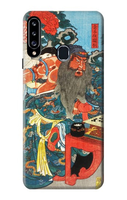 W1826 Utagawa Kuniyoshi Guan Yu Hard Case and Leather Flip Case For Samsung Galaxy A20s