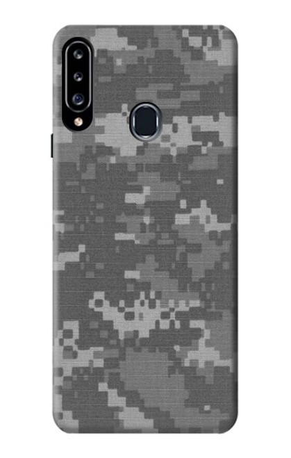 W2867 Army White Digital Camo Hard Case and Leather Flip Case For Samsung Galaxy A20s