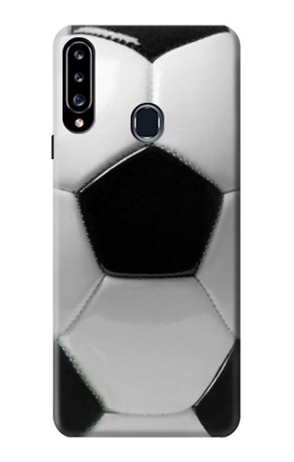 W2964 Football Soccer Ball Hard Case and Leather Flip Case For Samsung Galaxy A20s