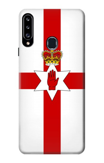 W3089 Flag of Northern Ireland Hard Case and Leather Flip Case For Samsung Galaxy A20s