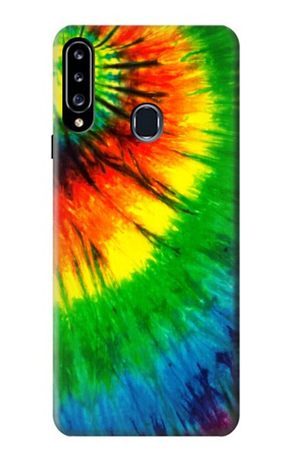 W3422 Tie Dye Hard Case and Leather Flip Case For Samsung Galaxy A20s