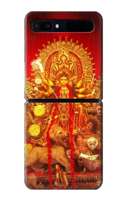 W1030 Hindu God Durga Puja Hard Case For Samsung Galaxy Z Flip 5G