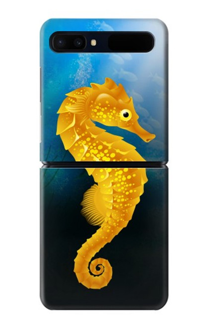 W2444 Seahorse Underwater World Hard Case For Samsung Galaxy Z Flip 5G