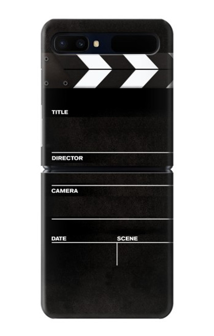 W2479 Director Clapboard Hard Case For Samsung Galaxy Z Flip 5G