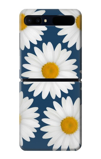 W3009 Daisy Blue Hard Case For Samsung Galaxy Z Flip 5G