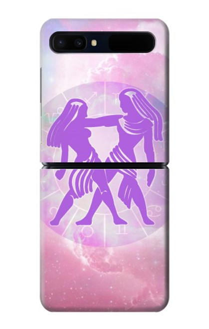 W3259 Zodiac Gemini Hard Case For Samsung Galaxy Z Flip 5G