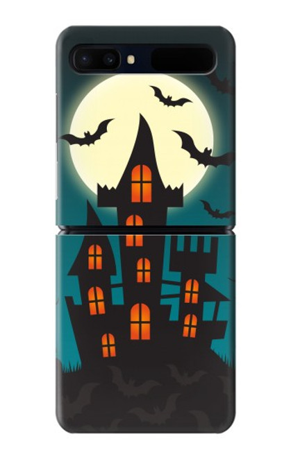 W3268 Halloween Festival Castle Hard Case For Samsung Galaxy Z Flip 5G