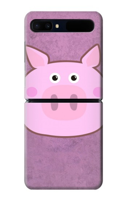 W3269 Pig Cartoon Hard Case For Samsung Galaxy Z Flip 5G