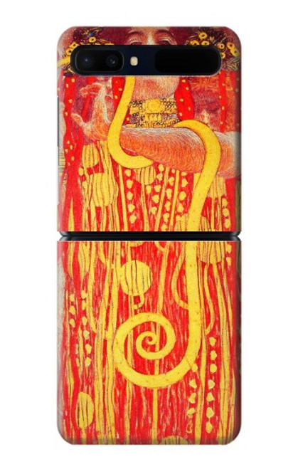 W3352 Gustav Klimt Medicine Hard Case For Samsung Galaxy Z Flip 5G