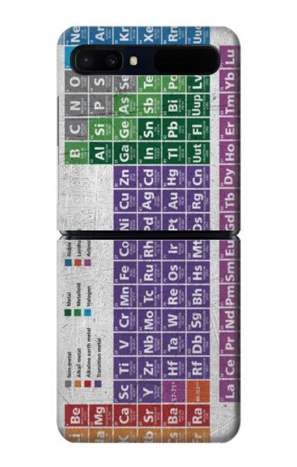 W3383 Periodic Table Hard Case For Samsung Galaxy Z Flip 5G