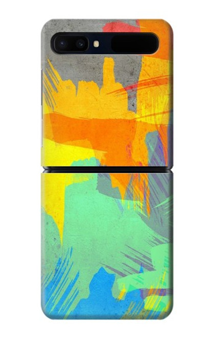 W3423 Brush Stroke Hard Case For Samsung Galaxy Z Flip 5G